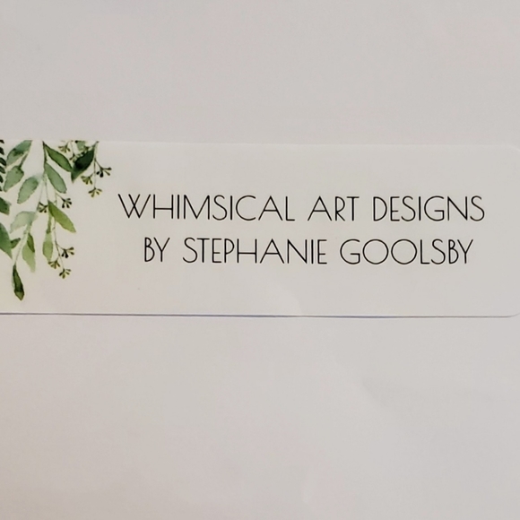 Abstract art piece 8x10". - Picture 2 of 3